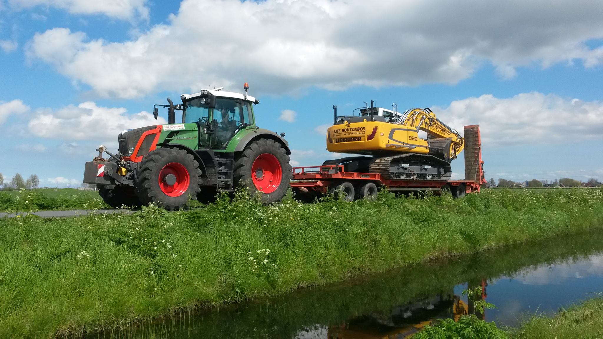 Sjef Houtenbos, Loon- en Kraanverhuur bedrijf
