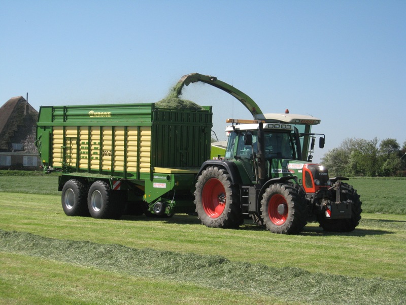 Nieuwe Krone wagens in actie!