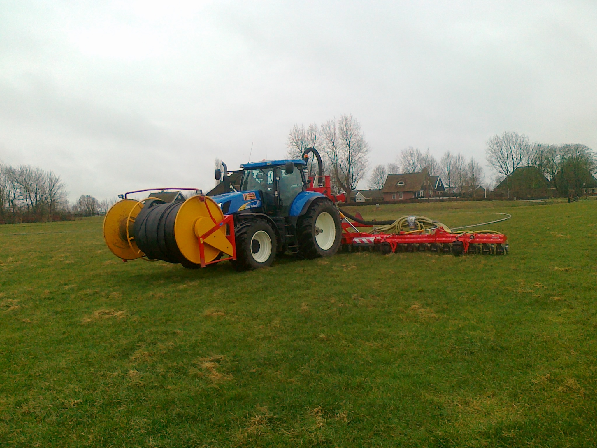 Klaar voor sleepslangen.