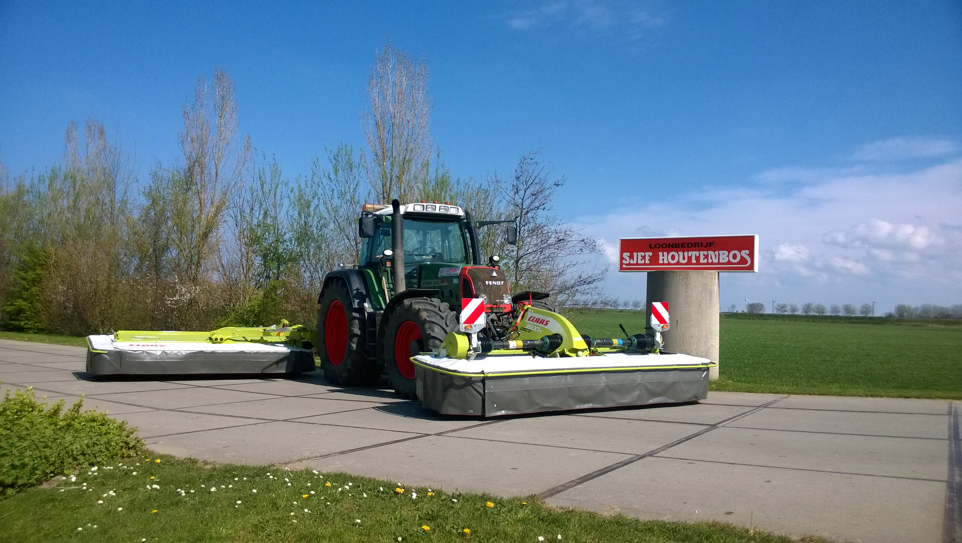 Nieuwe maaicombinatie