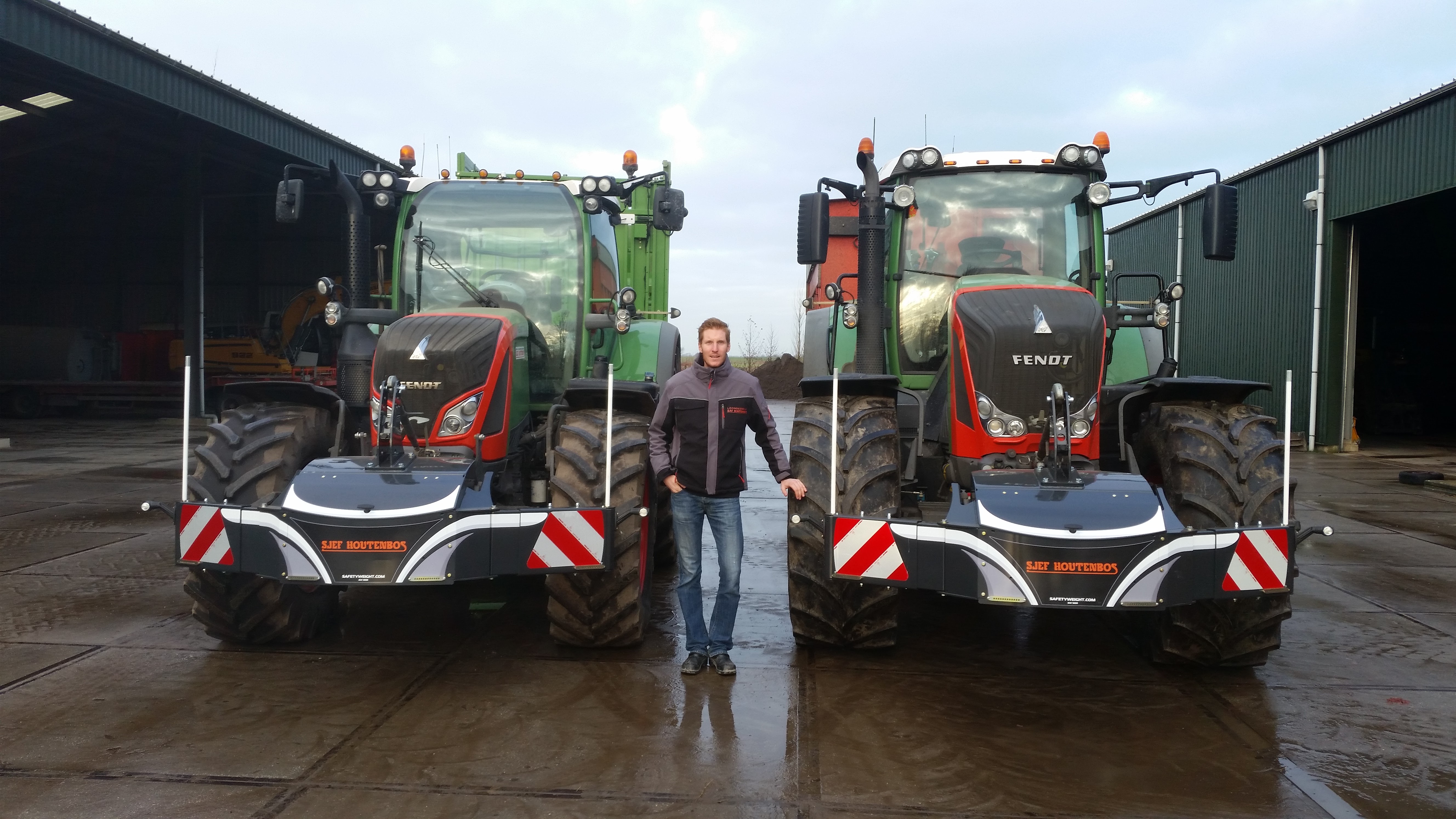 Tractorbumpers voor veiliger verkeer.