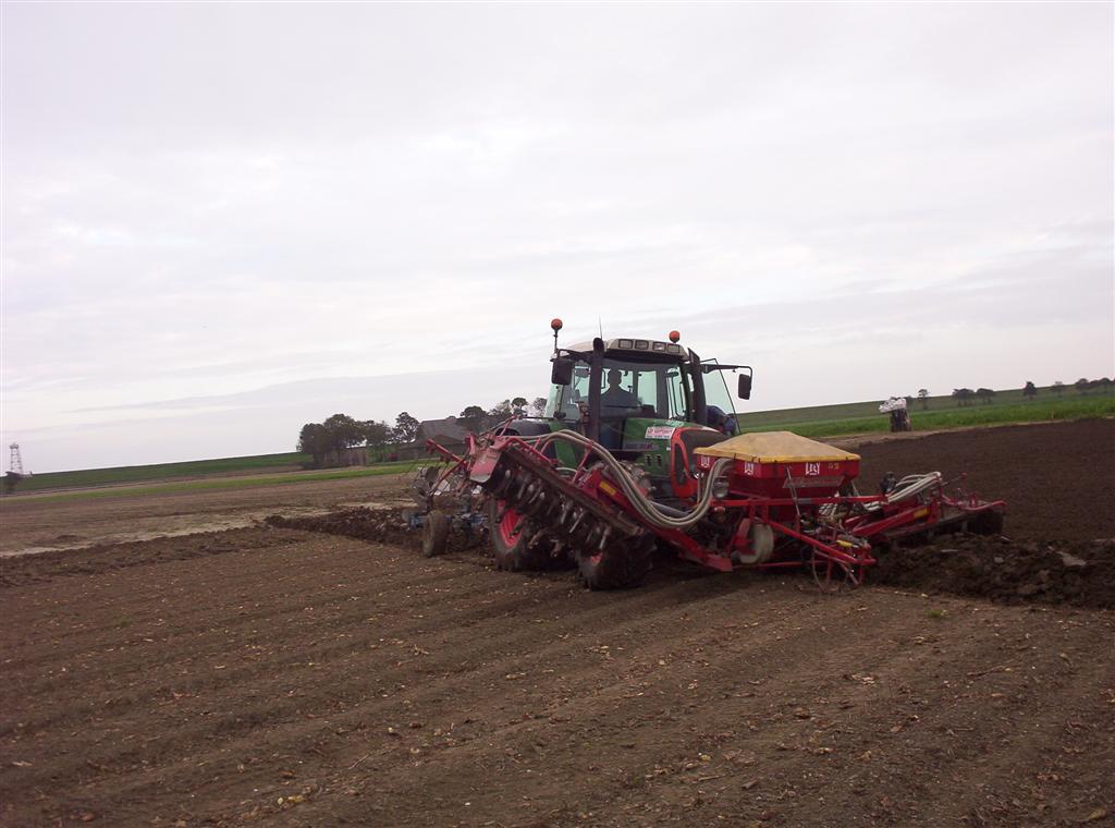Land klaarmaken weer van start