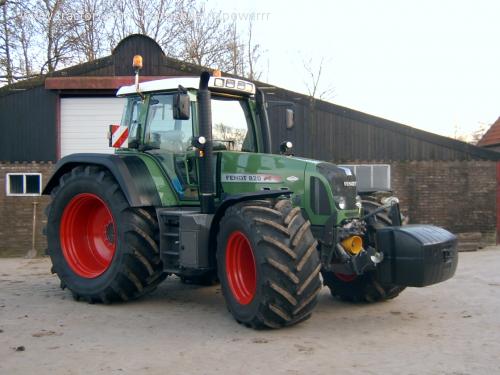 Fendt 820 besteld
